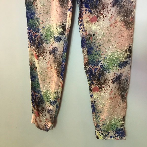 Trouser | cropped pant | colourful | painter | artistic - Picture 2 of 9